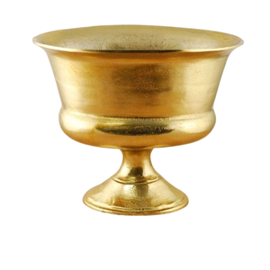 Vente en gros prix de gros jardinière en métal poli or vaisselle décorative pot de fleur décoration de maison et d'hôtel utilisation pour salon - Product Image 2