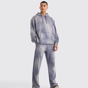 Conjunto de Pantalones de Campana con Capucha para Hombre, Sudadera con Capucha de Marca Deportiva de Moda para Parejas - Product Image 5