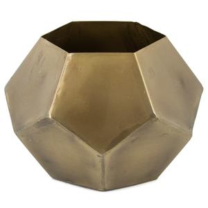 Exquisito florero de hierro de metal detallado con artesanía vintage perfecto para mejorar la decoración de la oficina en el hogar o la boutique - Product Image 1