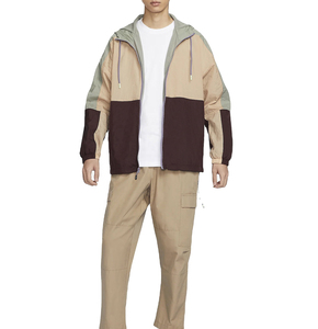 Survêtement coupe-vent décontracté pour homme, personnalisé, en tissu écologique, respirant, avec doublure polaire, service OEM - Product Image 1