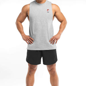 Top Sponsor Listing <b>Men's</b> Quick Dry Gym Stringer Tank Top Cotton Spandex <b>Sports</b> Singlet Casual Running Style Knitted Hot Sale - Product Image 3
