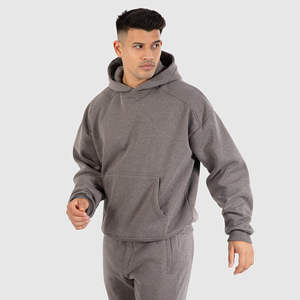 Nueva Llegada Sudaderas con Capucha para Hombre al por Mayor 100% Algodón Invierno Color Liso Corte Regular Sudadera con Capucha de Alta Calidad - Product Image 3