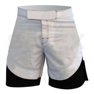 Shorts de combat MMA et BJJ personnalisés de haute qualité - Option de logo frontal respirant et durable, vente en gros de vêtements d'arts martiaux et de grappling - Product Image 1
