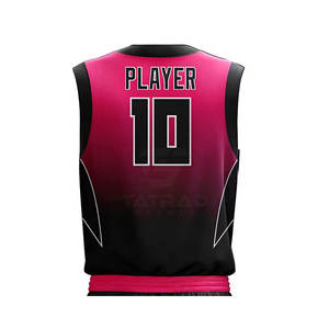 Tenues de basket-ball imprimées respirantes professionnelles, couleur et logo personnalisés, vêtements de sport de haute qualité à séchage rapide pour hommes - Product Image 5