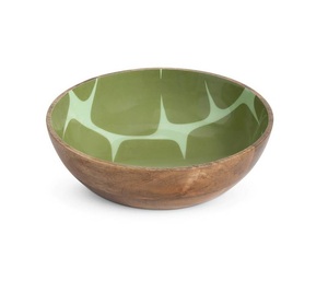 Tazón de Madera de Último Diseño, Vajilla de Calidad Superior para el Hogar, Acabado Esmaltado, Duradero y Ecológico - Product Image 1