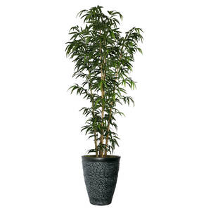 Planta artificial de bambú de imitación de Vietnam 92 ''en jardinera Fiberstone - Product Image 1