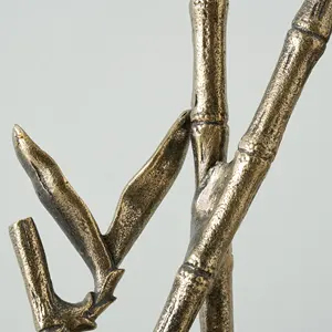 ที่ใส่เทียนทีไลท์ตกแต่งแบบคลาสสิกทำจากเหล็กพร้อมแขน5ข้าง - Product Image 6