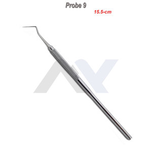 Dental Student Teeth Examination Kit 8Pcs Calculus Tooth <b>Scraper</b> & Teeth <b>Cleaning</b> Tartar/Calculus Scalers Probes Tweezers Mirror - Product Image 3