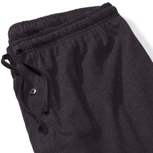 Pantalon pour homme Streetwear 100% coton à cordon coulissant Pantalon pour homme personnalisé Automne Couleur unie Sports Gris Pantalon pour homme avec poche - Product Image 3