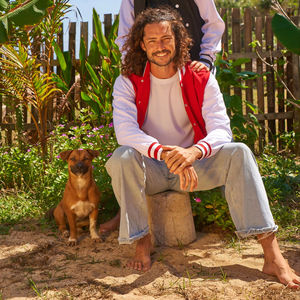 Ultifresh Unisex Lightweight Polyester Varsity <b>Jacket</b> Casual Sporty Quick Dry Eco-Friendly <b>Waterproof</b> Button Closure Windbreaker - Product Image 2