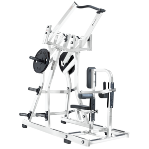 Machine de musculation à charge par plaques ISO-Lat Front Lat Pulldown reconditionnée pour l'entraînement de la partie supérieure du dos à domicile et en salle de sport - Product Image 2