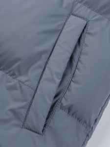 Veste d'hiver épaisse pour hommes style décontracté imperméable blouson aviateur long et chaud respirant avec logo personnalisé - Product Image 3