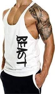 Débardeur musculaire grande taille en coton pour homme, débardeur de musculation, débardeur de musculation fabriqué au Pakistan 2026 - Product Image 3