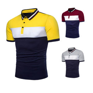 เสื้อโปโลผู้ชายไซส์ใหญ่พิเศษเสื้อยืดโปโลผู้ชายสีล้วนสำหรับผู้ใหญ่เสื้อโปโลสำหรับผู้ชายใส่ในฤดูร้อน - Product Image 3