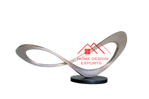 Sculpture de table décorative en marbre pour décoration de bureau Sculpture en granit de forme ronde Ton de marbre naturel - Product Image 6