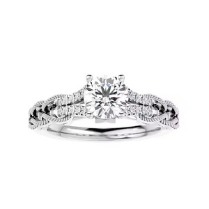 925 Silver Vintage Wedding Ring 1.50 CT Cut Original Moissanite Diamond Engagement Ring Women's Day Gift for Her - Product Image 5