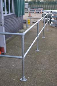 Raccord de collier de clé en Tube d'acier galvanisé bricolage assembler une barrière <span class=keywords><strong>et</strong></span> une main courante - Product Image 3