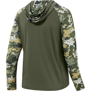 Sweat-shirts à capuche camouflage en polaire épaisse, streetwear décontracté unisexe pour l'extérieur, confort quotidien en hiver - Product Image 3