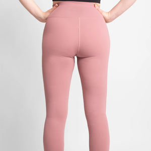 Top vente femmes Sport Push Leggings taille élastique pantalons d'entraînement de gymnastique avec motif solide taille moyenne Yoga Leggings pour Fitness - Product Image 6