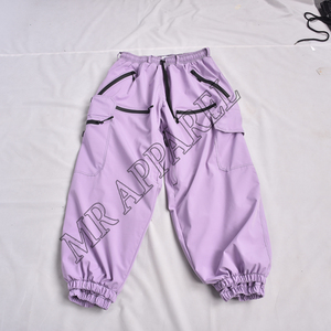 RST venta al por mayor 2025 pantalón de esquí Unisex 100% poliéster forro de nailon impermeable a prueba de viento transpirable ropa deportiva de talla grande opción OEM - Product Image 1