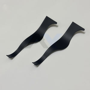 Nueva Llegada, Maquinilla de Afeitar de Estilo Curvo Dominicano, Maquinilla de Afeitar de Acero Inoxidable Negro Mate, Cuchilla Curva Reemplazable, Maquinilla de Afeitar con Logotipo Personalizado OEM - Product Image 2