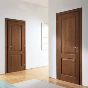 Puerta Interior de Hotel Sostenible 2026, Puerta Sencilla de MDF Sólido, Diseño Moderno, Aislamiento Acústico, Opciones de Color Minimalistas - Product Image 1