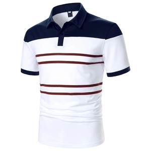 Polo pour hommes grande taille en coton, personnalisable avec logo, style décontracté et sportif, motifs imprimés tennis et golf, vente en gros - Product Image 1