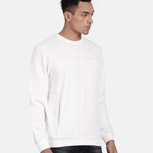 Sudaderas de hombre de diseño personalizado con mangas largas Precio de fábrica Jersey básico de mezcla de algodón para ropa de calle de invierno - Product Image 3