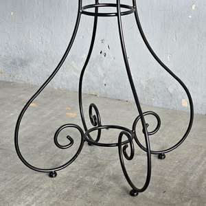 Traditional 60cm Round <b>Coffee</b> <b>Table</b> with Durable Ceramic Top and Decorative Oak <b>Legs</b> CFD68132 <b>for</b> Living Room Use - Product Image 6