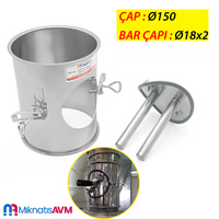 Filter Magnet Neodymium Gauss Tinggi untuk Jalur Granul Plastik, Pemisah Magnetik Permanen dengan Housing Baja Tahan Karat untuk Logam
