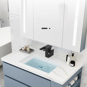 <span class=keywords><strong>Robinet</strong></span> <span class=keywords><strong>de</strong></span> lavabo cascade <span class=keywords><strong>noir</strong></span> mat à poignée unique, eau chaude et froide, avec LED, directement du fabricant - Product Image 6