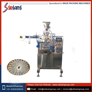 เครื่องบรรจุผง snus อัตโนมัติถุงกรองกระดาษเครื่องห่อไส้ด้วยไฟฟ้าสำหรับใช้กับอาหาร - Product Image 5