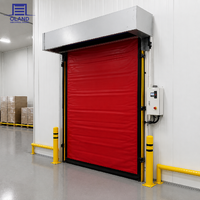 Portes à Enroulement Industrielles à Grande Vitesse pour Chambres Froides, Idéales pour Usines de Transformation des Produits de la Mer ou Entrepôts