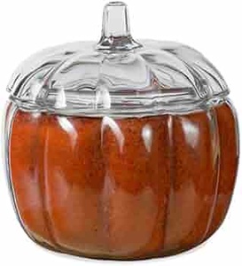 ที่ใส่เทียนแก้วรูปฟักทอง สำหรับตกแต่งฤดูใบไม้ร่วงและคริสต์มาส เทียนหอมทำมือ เป็นมิตรกับสิ่งแวดล้อม ห่อด้วยป่านธรรมชาติ - Product Image 2