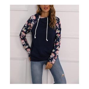 Sudadera con capucha de manga larga de algodón 100% para mujer, precio al por mayor, cuello cómodo, hombro inclinado, tejido para invierno Bangladesh - Product Image 5