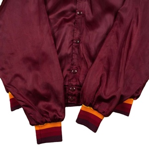 High Quality Custom Satin Basketball Players <b>Jackets</b> Polyester Winter Vintage <b>Men</b> <b>Baseball</b> Satin Varsity <b>Jacket</b> - Product Image 5