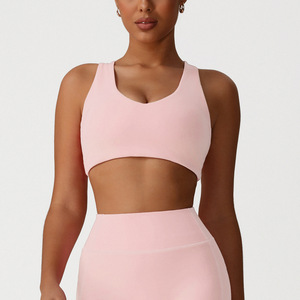 <span class=keywords><strong>Soutien</strong></span>-<span class=keywords><strong>gorge</strong></span> de sport SPARK à dos <span class=keywords><strong>croisé</strong></span> en forme de cœur avec coussinets amovibles, vêtements de fitness personnalisés, <span class=keywords><strong>soutien</strong></span> moyen, <span class=keywords><strong>soutien</strong></span>-<span class=keywords><strong>gorge</strong></span> d'entraînement - Product Image 3