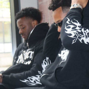 Manufacturer Custom Logo Puff Print Heavyweight 100% Cotton 3D Embroidery Oversized Boxy Zip Up <b>Hoodies</b> For Men - Product Image 5