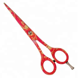 OEM/ODM ciseaux de coiffeur papier coloré enduit coiffure professionnel ciseaux de coiffeur avec des conceptions personnalisées - Product Image 1