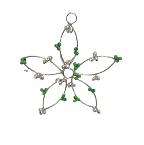 Nuevo adorno colgante decorativo de tamaño personalizado niquelado para decoración del hogar para fiesta y decoración de Navidad hecho a mano - Product Image 1