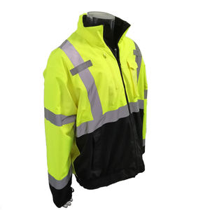Sudadera con Capucha Impermeable de Alta Visibilidad, Ropa de Trabajo Protectora, Reflectante y Transpirable, Precio Razonable - Product Image 1