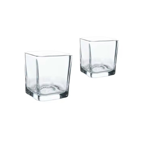 Votive en verre carré la plus vendue à la main au prix le plus bas de l'exportateur indien - Product Image 3