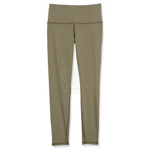 Servicio OEM, Pantalones de Yoga para Mujer, Cintura Media Elástica, Color Sólido, Alta Calidad, Transpirables, Ecológicos, de Secado Rápido, Personalizables, Ropa de Gimnasio - Product Image 5