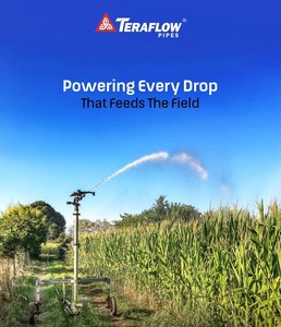Tubería de HDPE TERAFLLOW al por Mayor, Flexible, Anti-UV, Duradera, Ecológica, Ligera, de 2-4 Pulgadas, 6 Metros de Longitud, para Uso Agrícola - Product Image 1