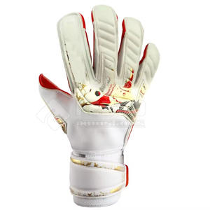 Guantes de portero de entrenamiento de cuero transpirable con excelente agarre y absorción de impactos para un rendimiento de ahorro de goles - Product Image 2