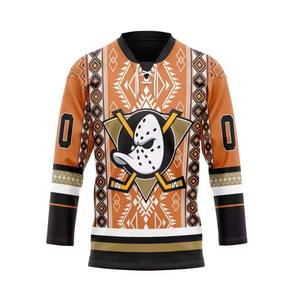 Nouveaux maillots de hockey sur glace à impression par sublimation avec conception de logo personnalisé maillot de meilleure qualité en gros - Product Image 4