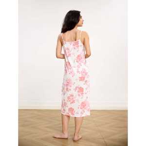 Robe nuisette personnalisée de qualité supérieure à imprimé fougère Midnight Fern - Product Image 5