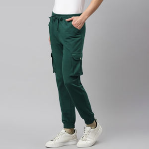 Jogging décontracté grande taille pour hommes, pantalon de survêtement taille moyenne surdimensionné avec cordon de serrage, pantalon en polaire à la mode pour le printemps et l'automne - Product Image 2