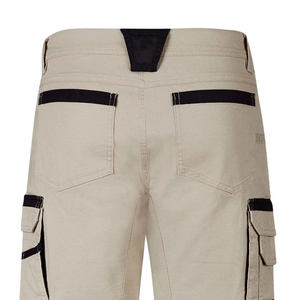 Pantalones cortos Cargo informales de algodón para hombre con múltiples bolsillos Patrón sólido Logotipo personalizable Elegante nueva ropa para exteriores - Product Image 5