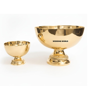 Ensemble de deux bols à chocolat plaqués or, forme ronde, bol à bonbons de table, dernière arrivée, bol à chocolat design - Product Image 4